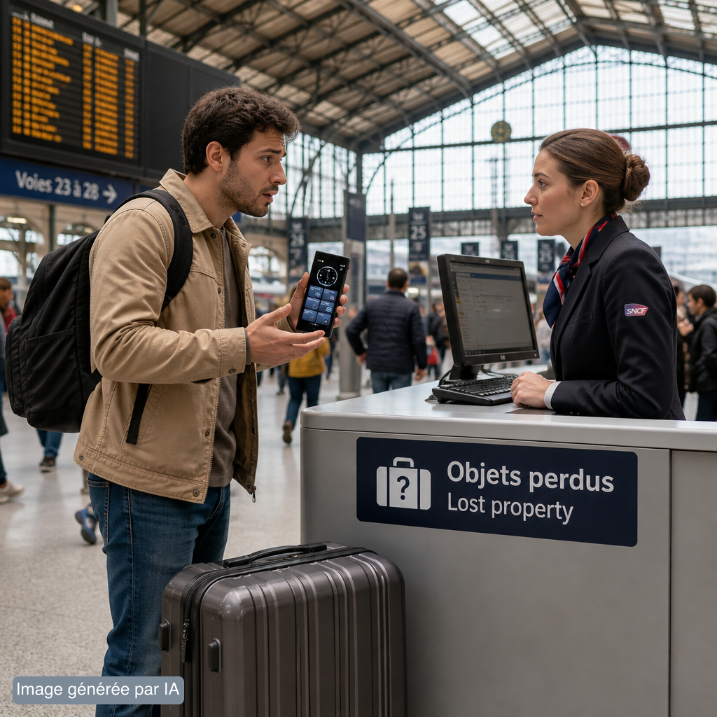 Perte de valise à la gare : que faire immédiatement et comment maximiser vos chances de récupération