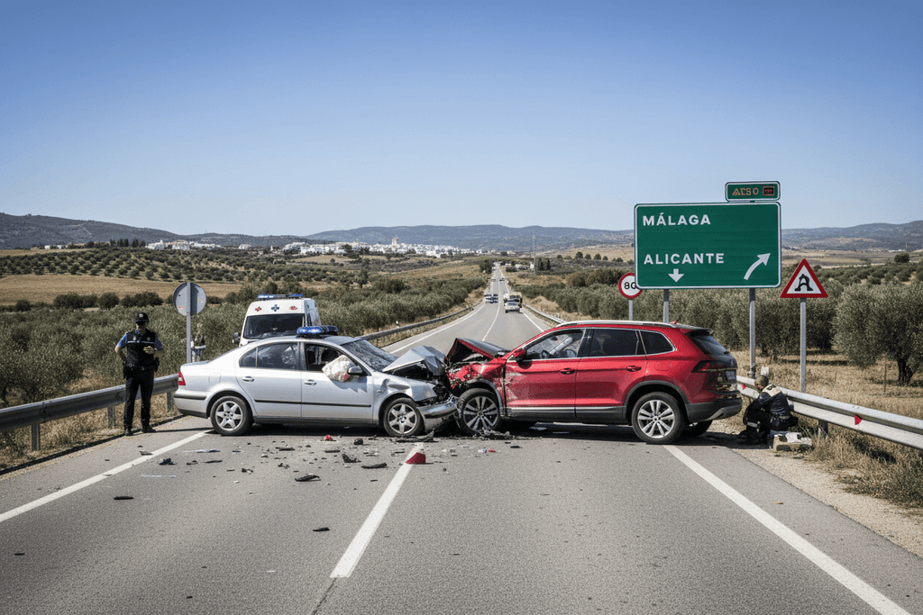 Accidente de coche en el extranjero