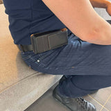 étui ceinture clip rotatif assis