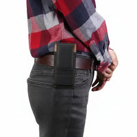  Etui premium en cuir PU pour traducteur HOLAVOX debout