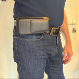 étui ceinture clip rotatif